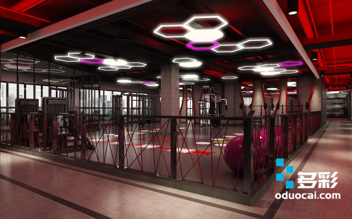 人和天地菲特豪斯健身装修集锦